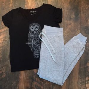 Aeropostale lounge shirt & jogger